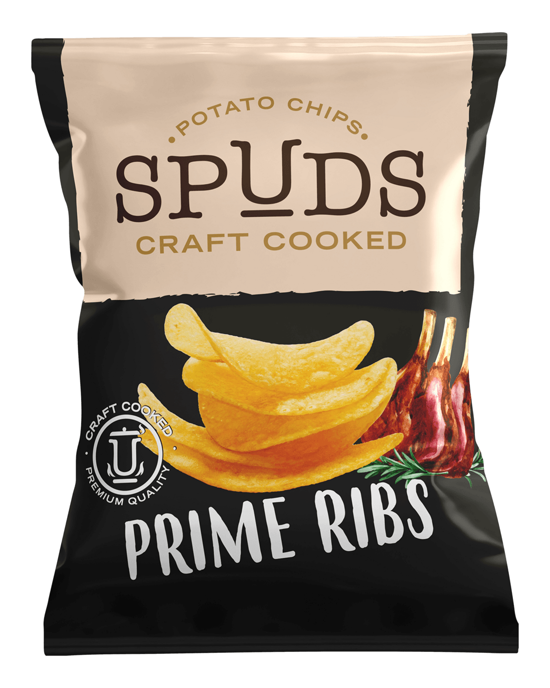 Spuds prime ribs