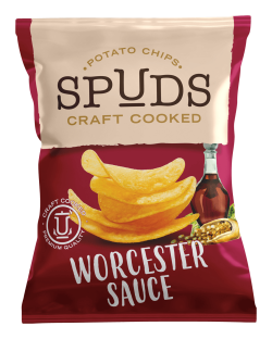 Spuds Worcester Sauce potato chips